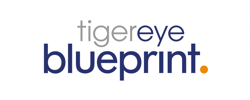 Logo for Tiger eye Blueprint: The Knowledge Management solution built for iManage