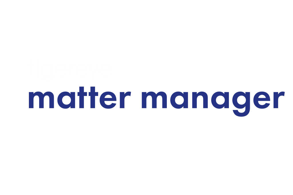 Tiger Eye Matter Manager for iManage | Legal DMS matter management ...